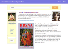 Tablet Screenshot of krsnabook.com